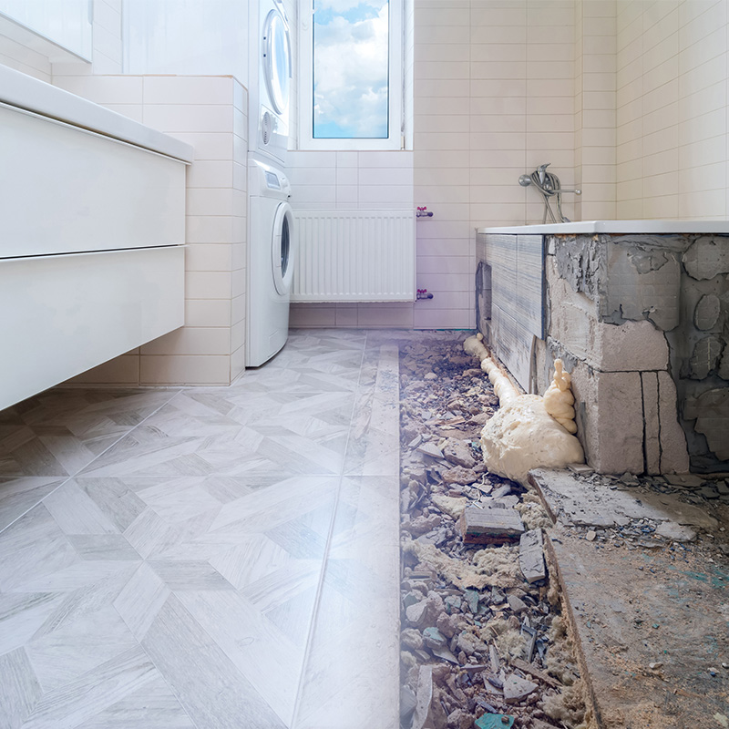 rekonštrukcia kúpelne