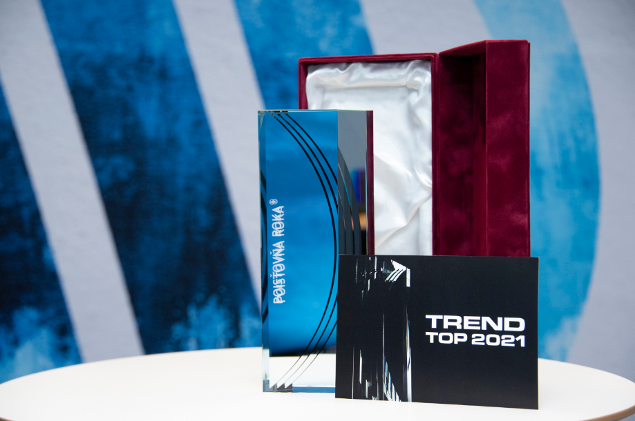 Ocenenie Trend Top 2021 poisťovňa roka
